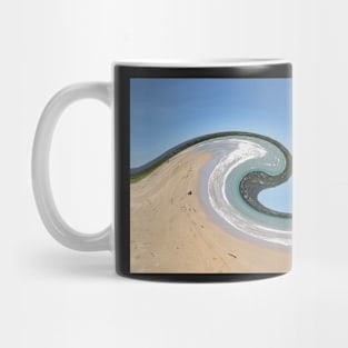 Distorted Tasmanian landscape Mug